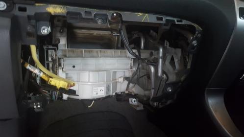 Glove Box Removed