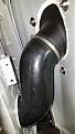 Air pipe inside the guard