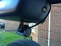 I mounted mine on the centre brake light housing inside the vehicle. Didn't want to drill a hole for the wire. It gives a reasonable view (not as good as if it was mounted externally) but you can't see the towing hitch for example.