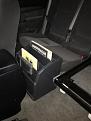Document holder from passenger seat