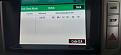 Fault code from service mode on centre console.