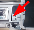 possible spot to put door lock/unlock button