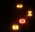 Flashing dash lights