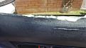 Top section damaged